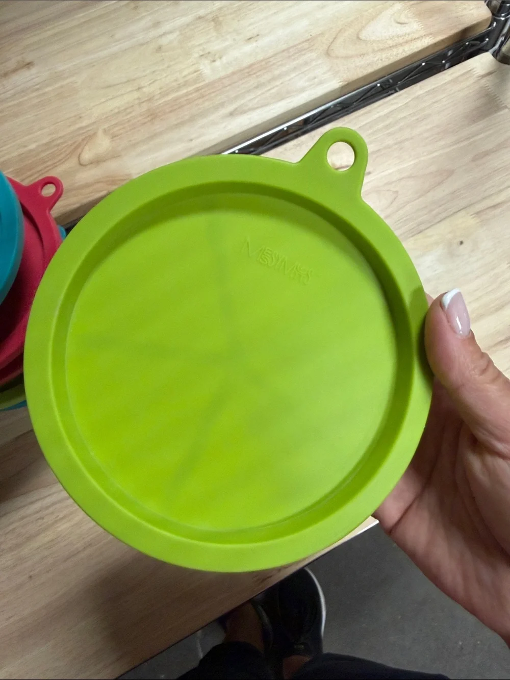 Set of 6 Stainless Bowl with Silicone Travel Lids – Messy Mutts (Holds 1.5 cups)